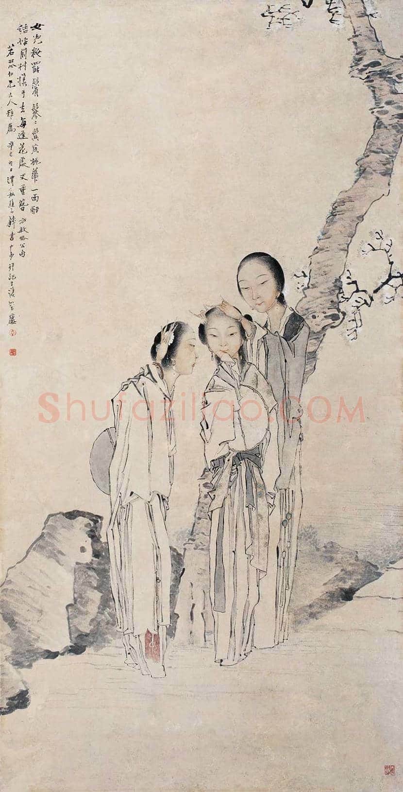 钱慧安作品欣赏 | 书画资料