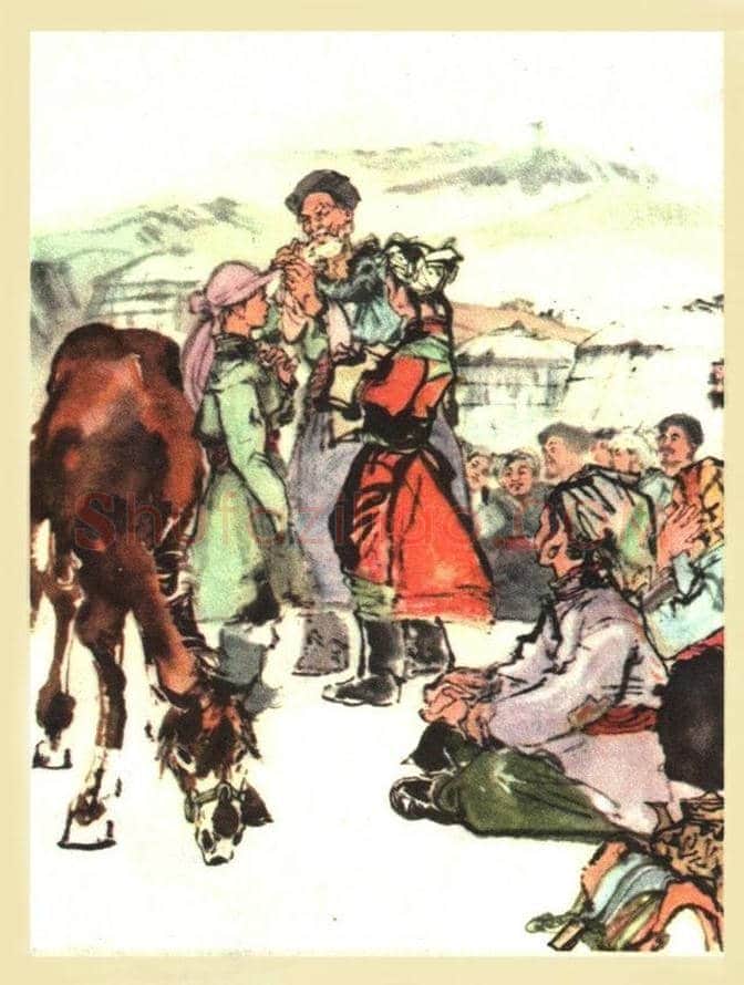 《马头琴的传说》程十发连环画 | 书画常识