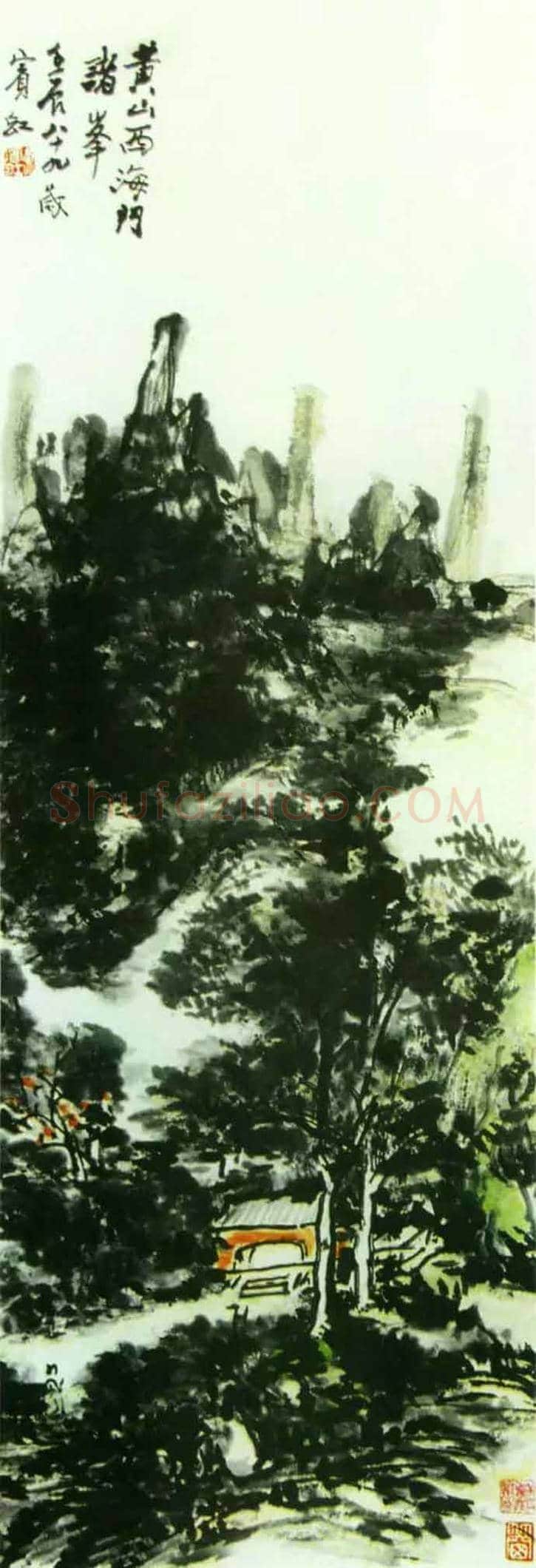 黄宾虹笔下的山水，百看不厌！ | 书画文摘