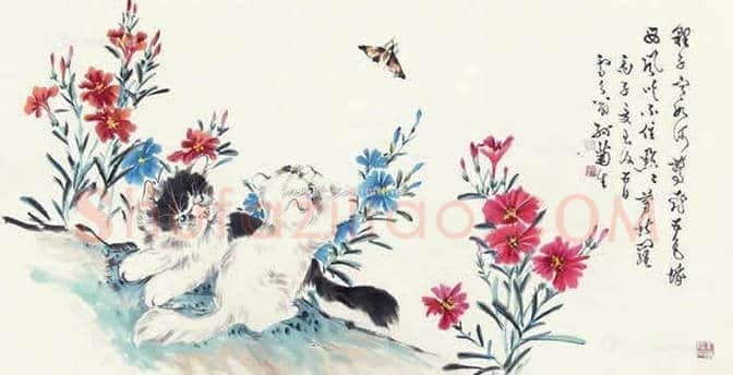 孙菊生:物理学教授业余画猫,且成为一代宗师! | 书画文摘