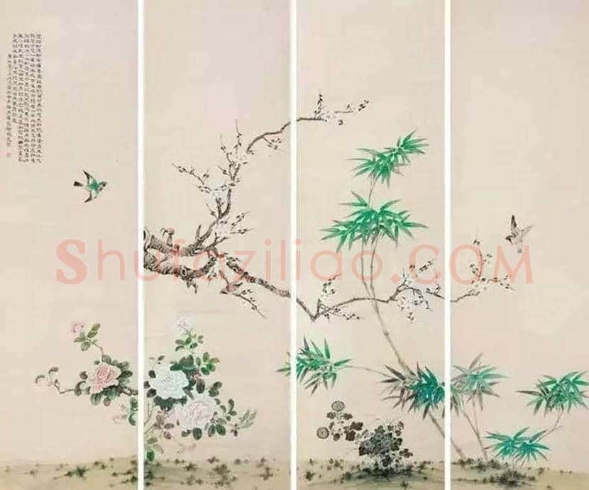 谢月眉作品欣赏 | 书画百科