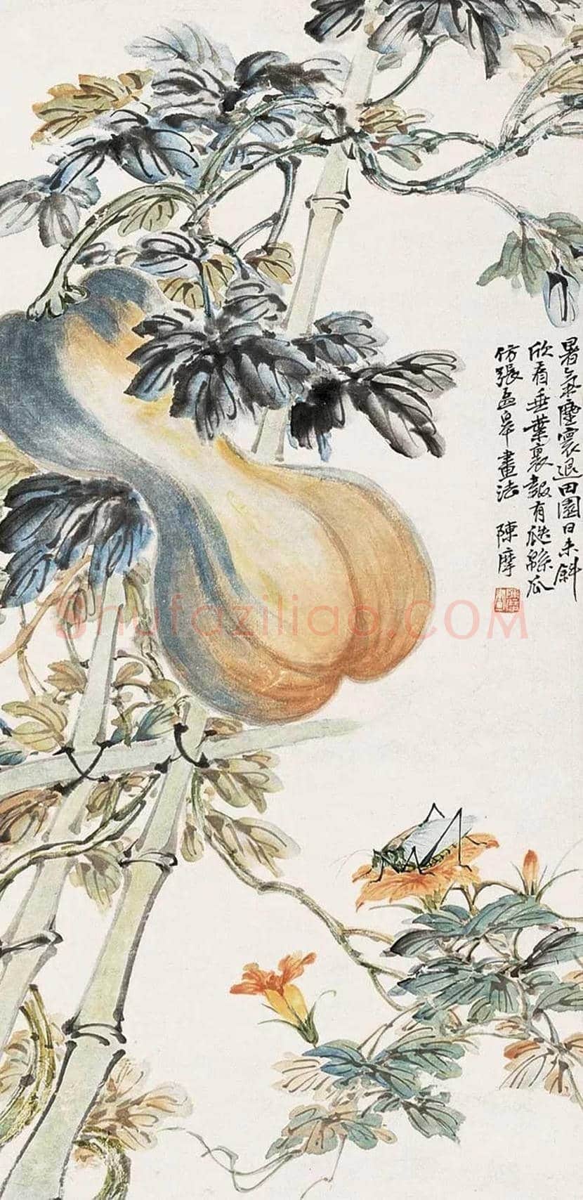 陈摩作品欣赏 | 书画资料