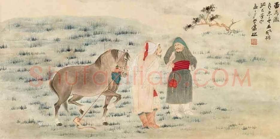 张大千异域风情作品欣赏 | 书画资料
