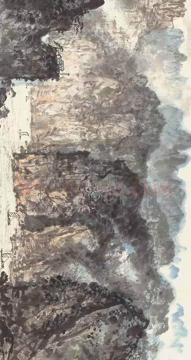 关山月江峡图卷，波澜壮阔！ | 书画讲解