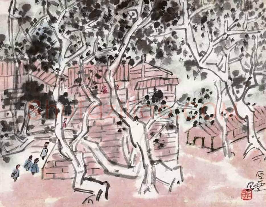陈子庄山水画作品欣赏 | 书画文摘