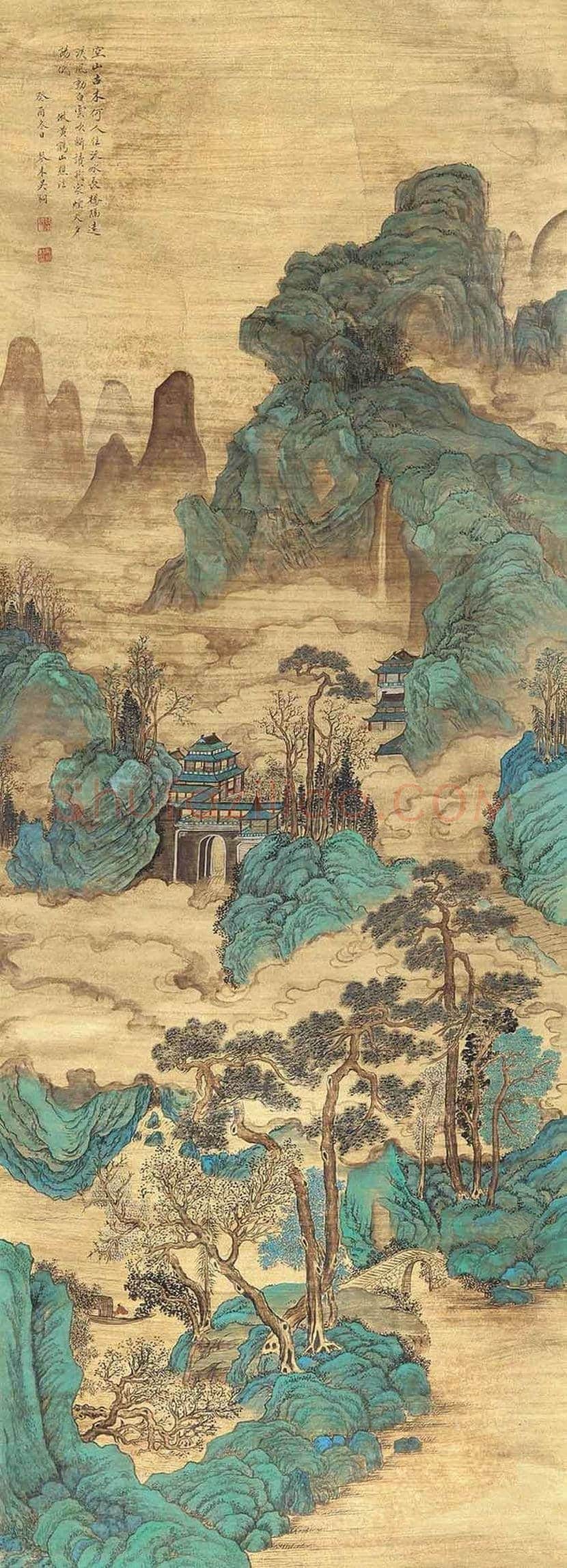 吴琴木山水画作品欣赏 | 书画讲解