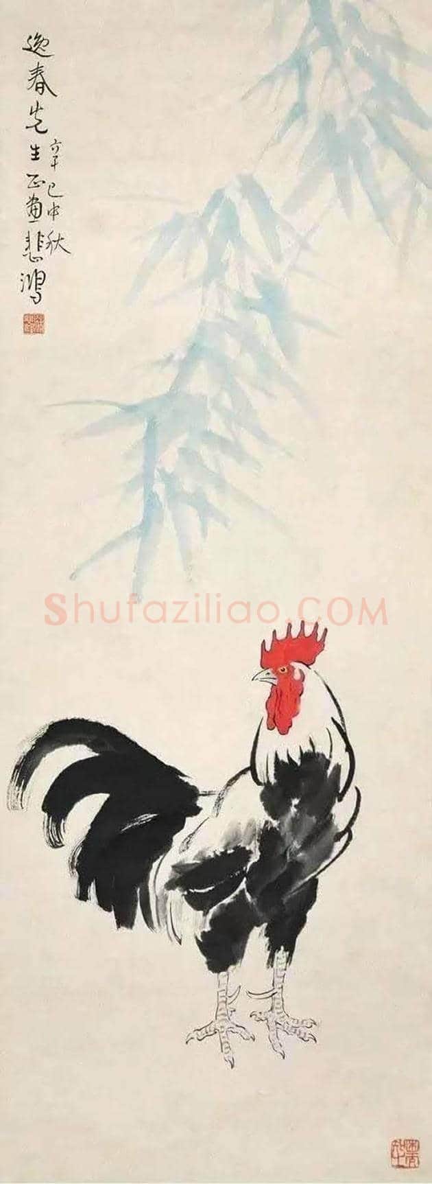 徐悲鸿笔下的46幅家畜图,形象生动 | 书画文摘