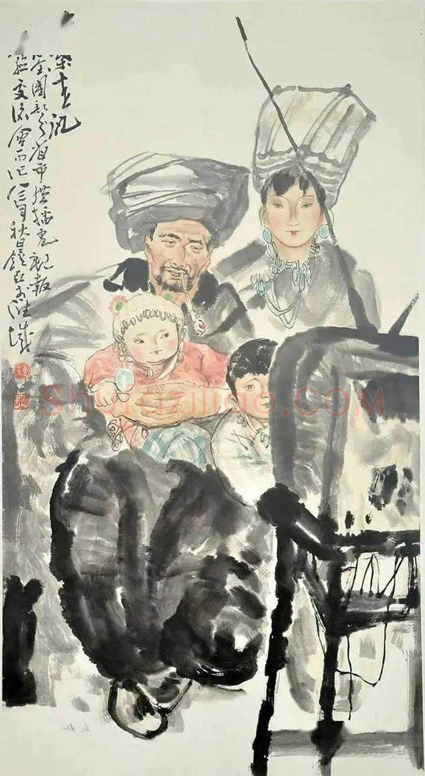 钟增亚人物画欣赏 | 书画常识