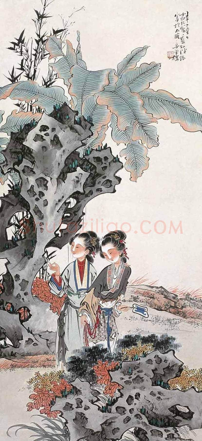 徐燕孙人物画作品欣赏 | 书画讲解