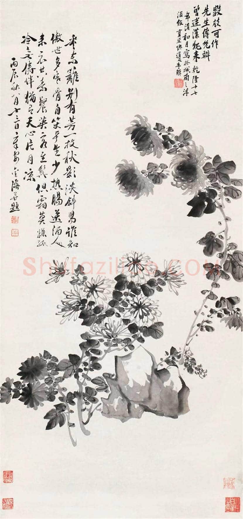 清代李鱓绘画作品欣赏 | 书画知识