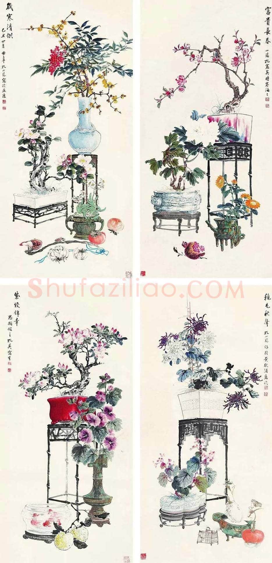 孔小瑜作品价格,多少钱一平尺 | 书画文摘