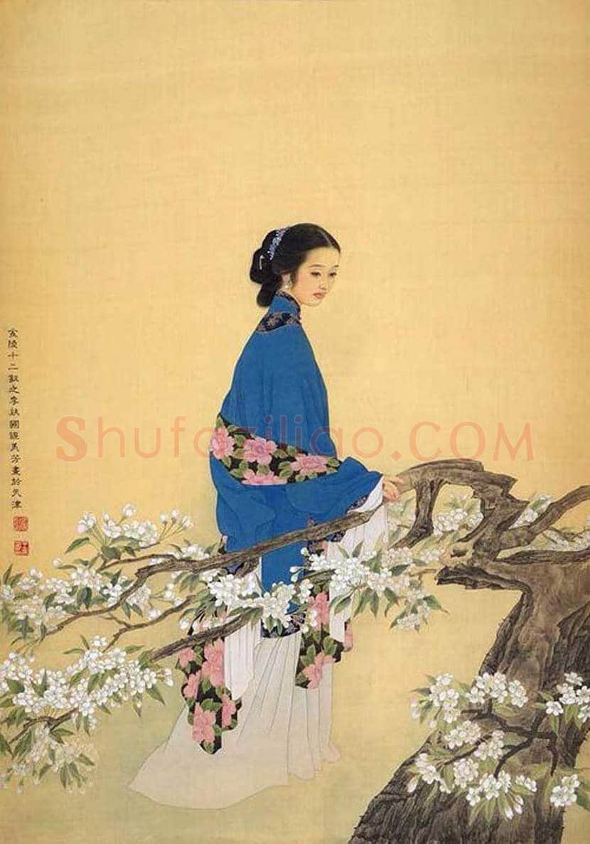 赵国经、王美芳工笔人物《金陵十二钗》欣赏 | 书画科普