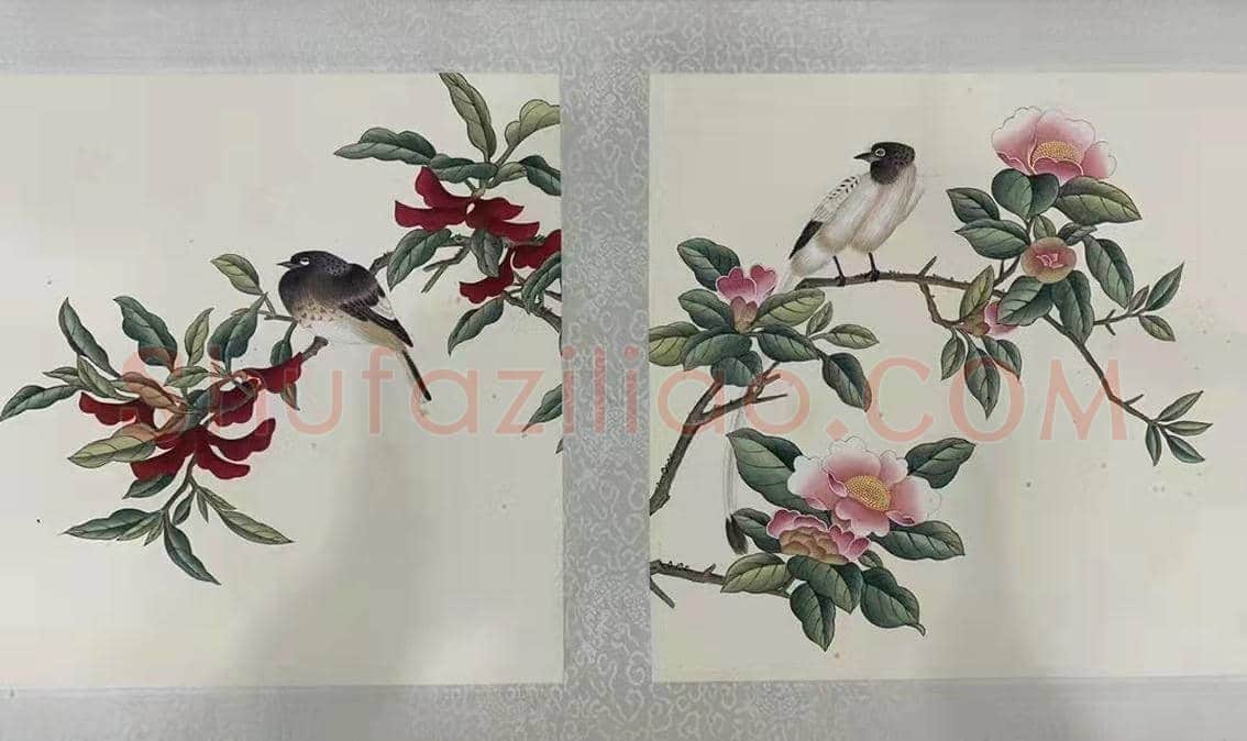 精妙绝伦 典丽雍容——蒋廷锡《万寿恒春图卷》 | 国画图片
