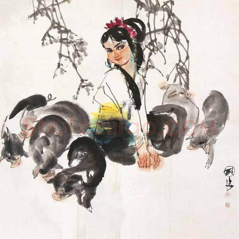 史国良画猪作品欣赏 | 书画学堂