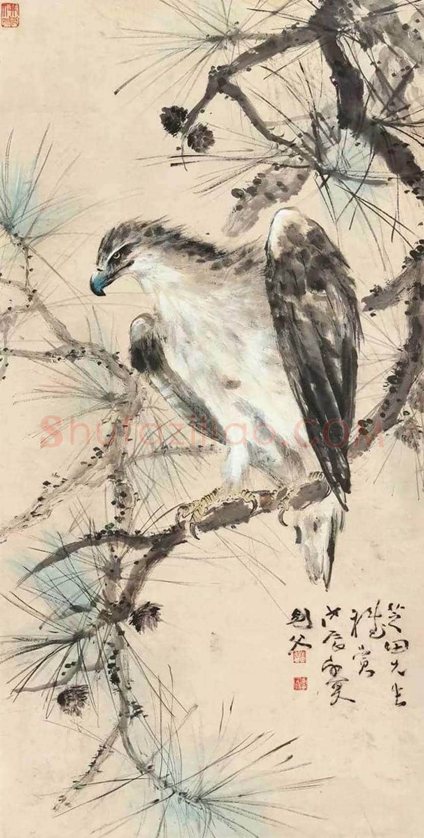 高剑父国画作品欣赏 | 书画知识