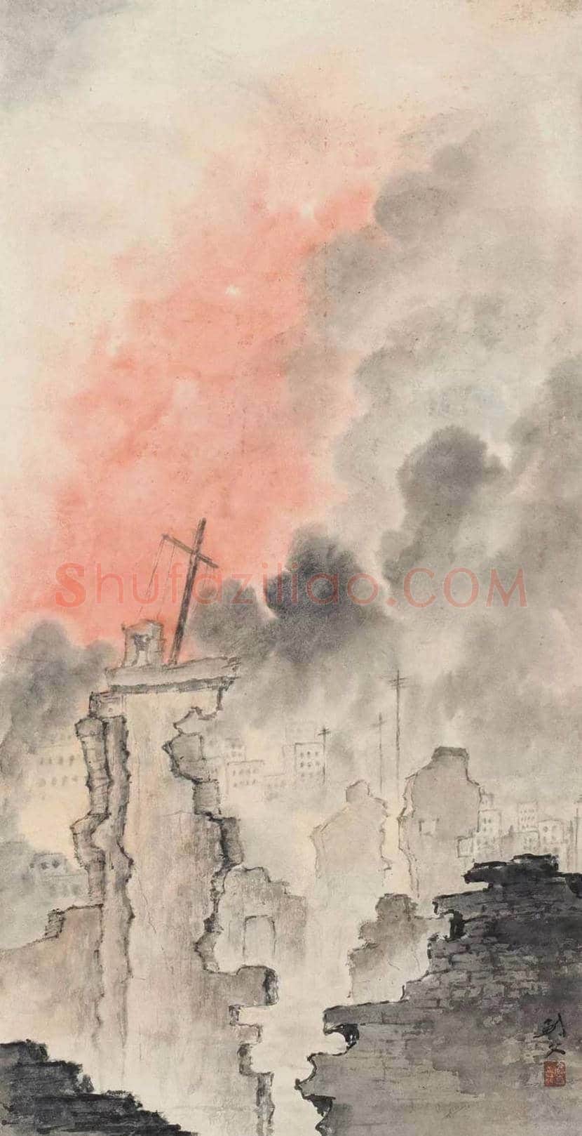 高剑父国画作品欣赏 | 书画知识