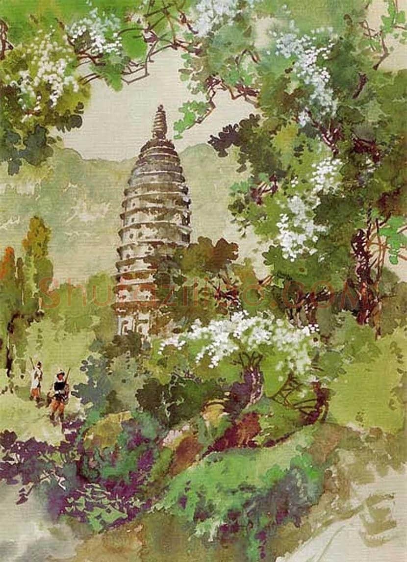 李剑晨水彩画作品欣赏 | 书画科普