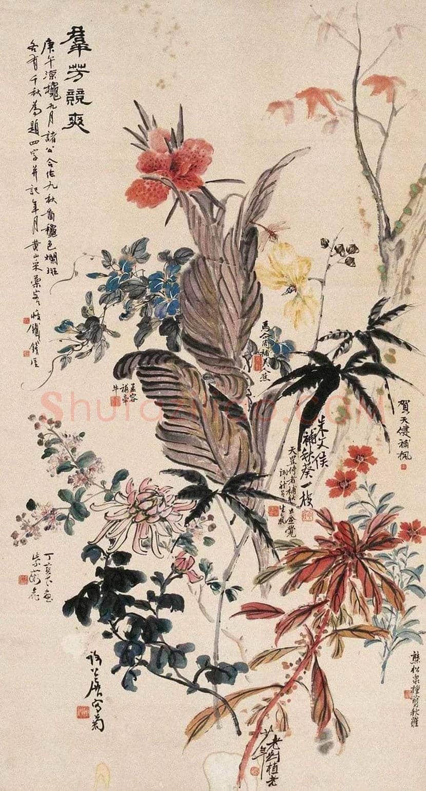 丁宝书花鸟画作品欣赏 | 书画科普