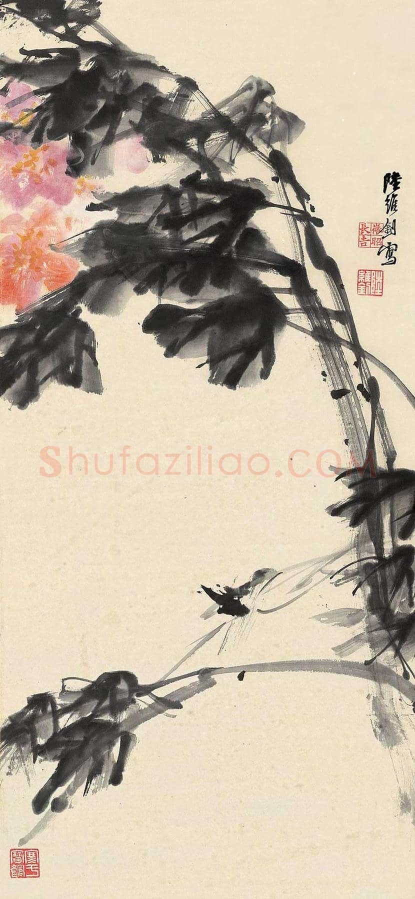 陆维钊国画作品欣赏 | 书画知识