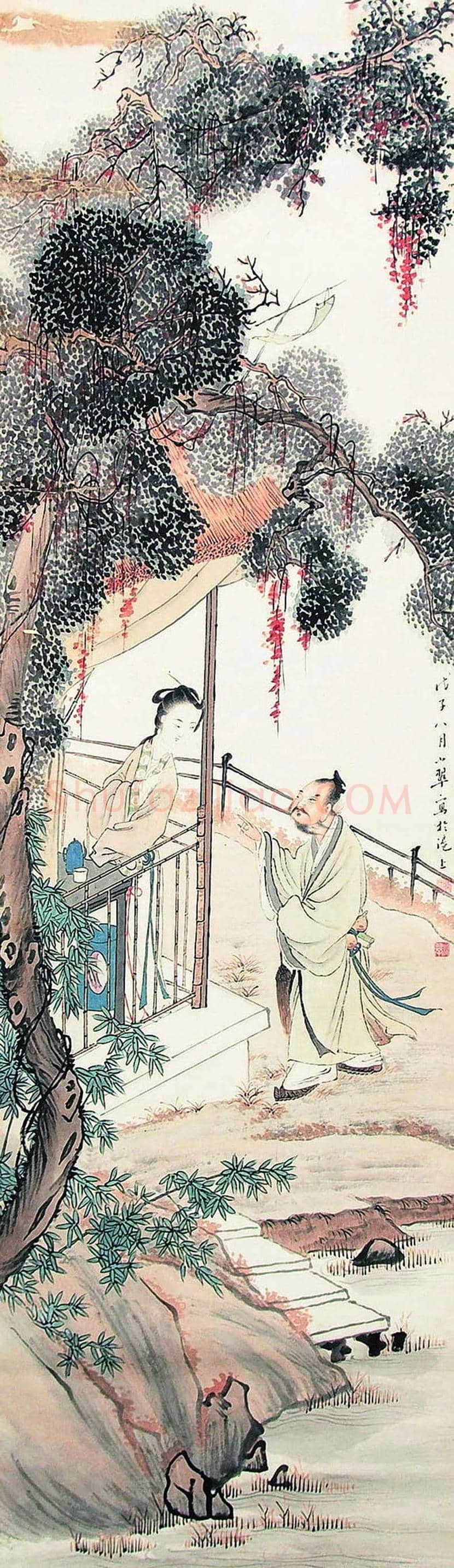 陈小翠人物作品欣赏 | 书画科普
