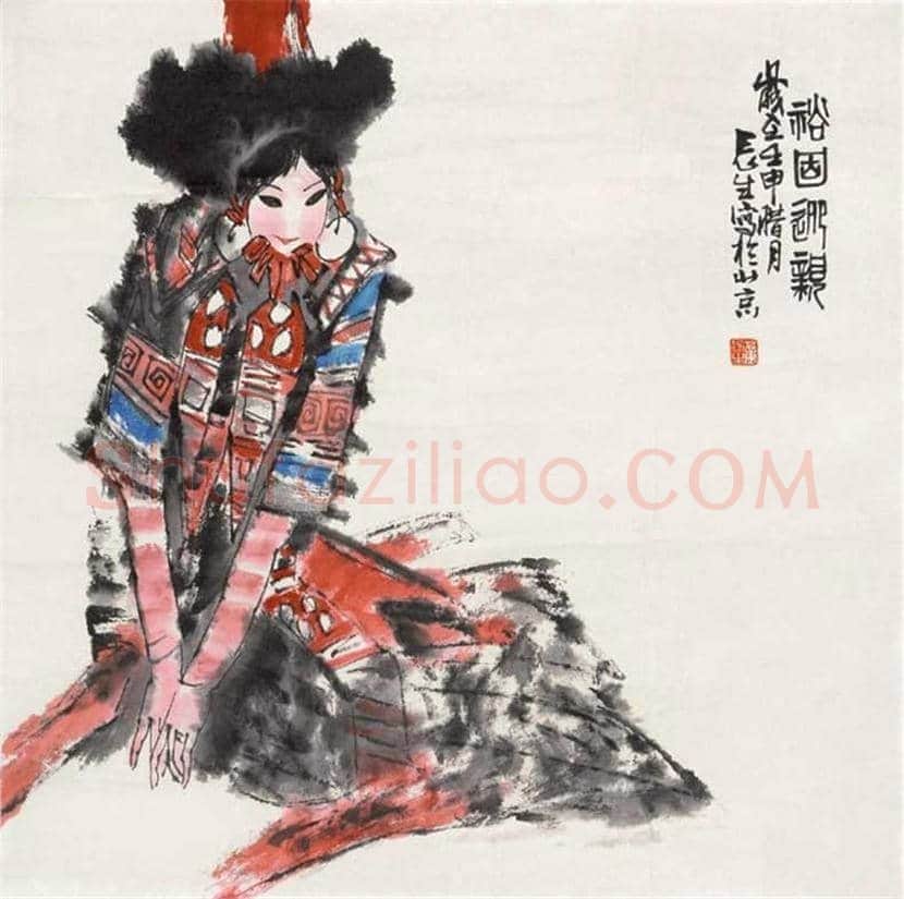 董辰生写意人物作品欣赏 | 书画科普