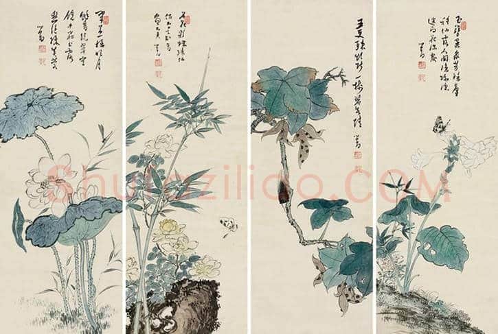 溥儒花卉作品欣赏 | 书画知识