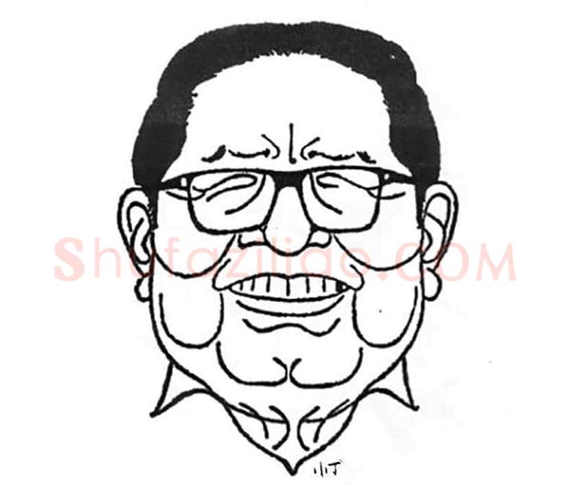 丁聪的文化名人漫画肖像 | 书画知识