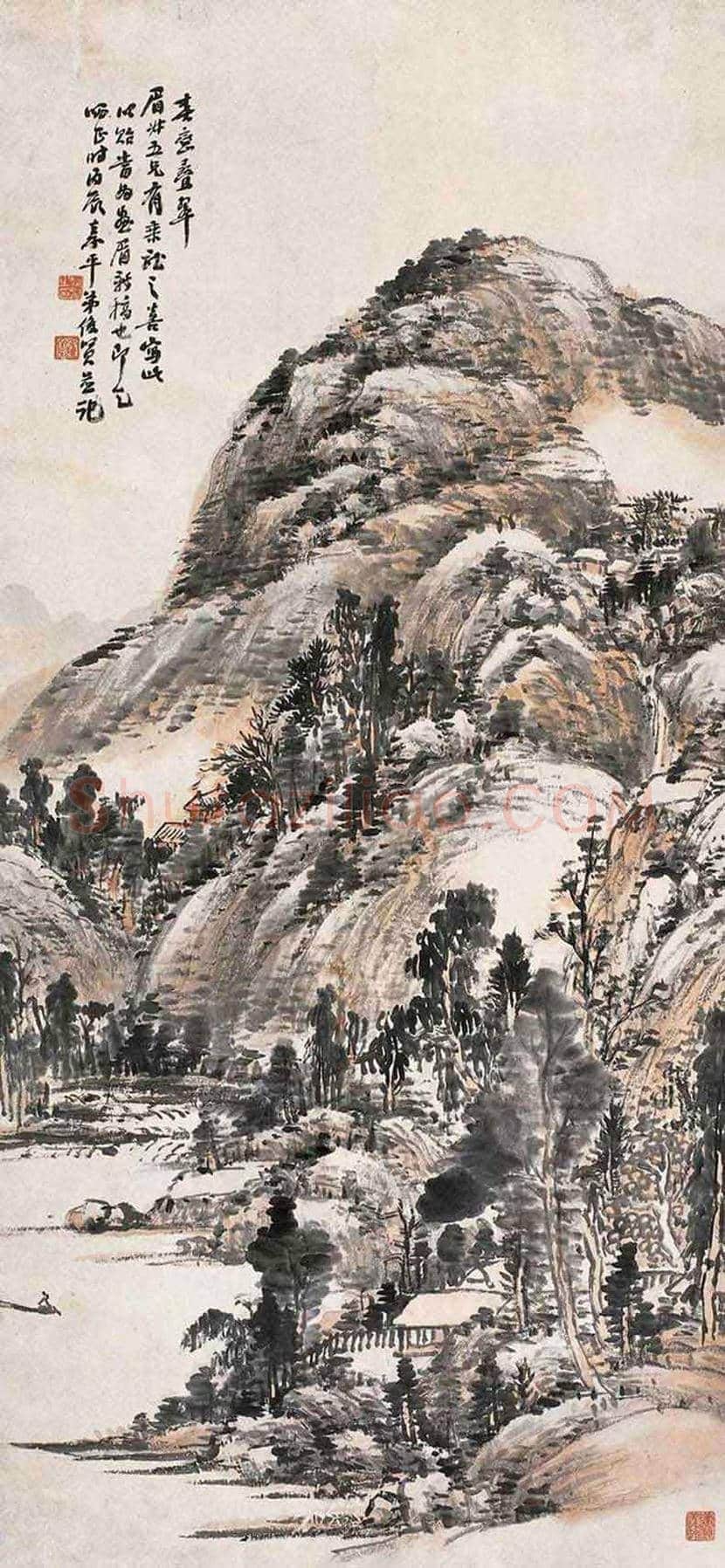 萧俊贤山水画欣赏 | 书画常识