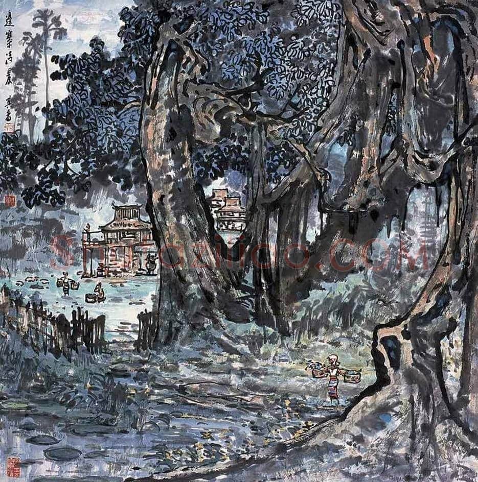 宗其香作品欣赏 | 书画资料