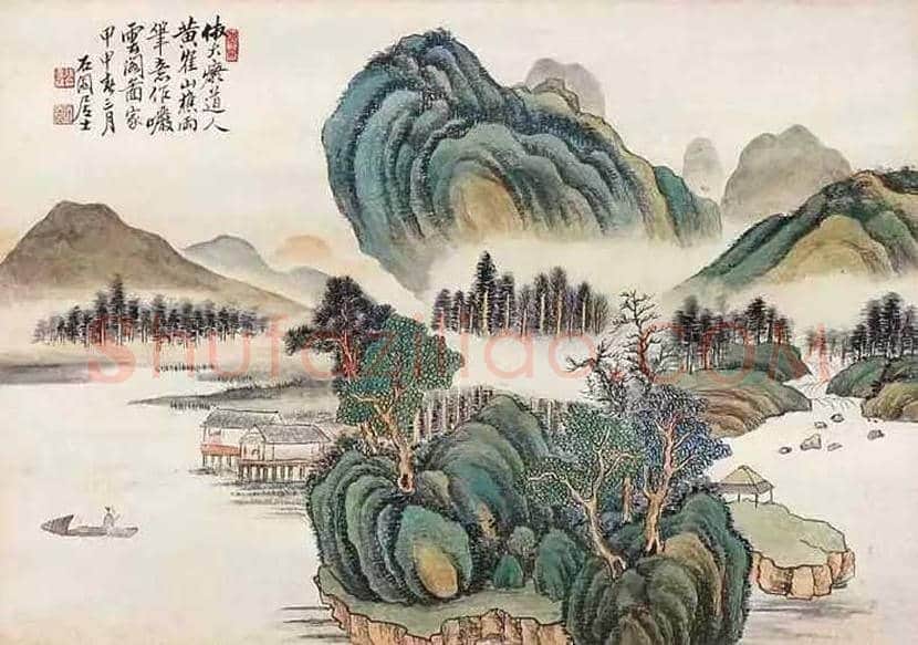 张石园山水画作品欣赏 | 书画文摘