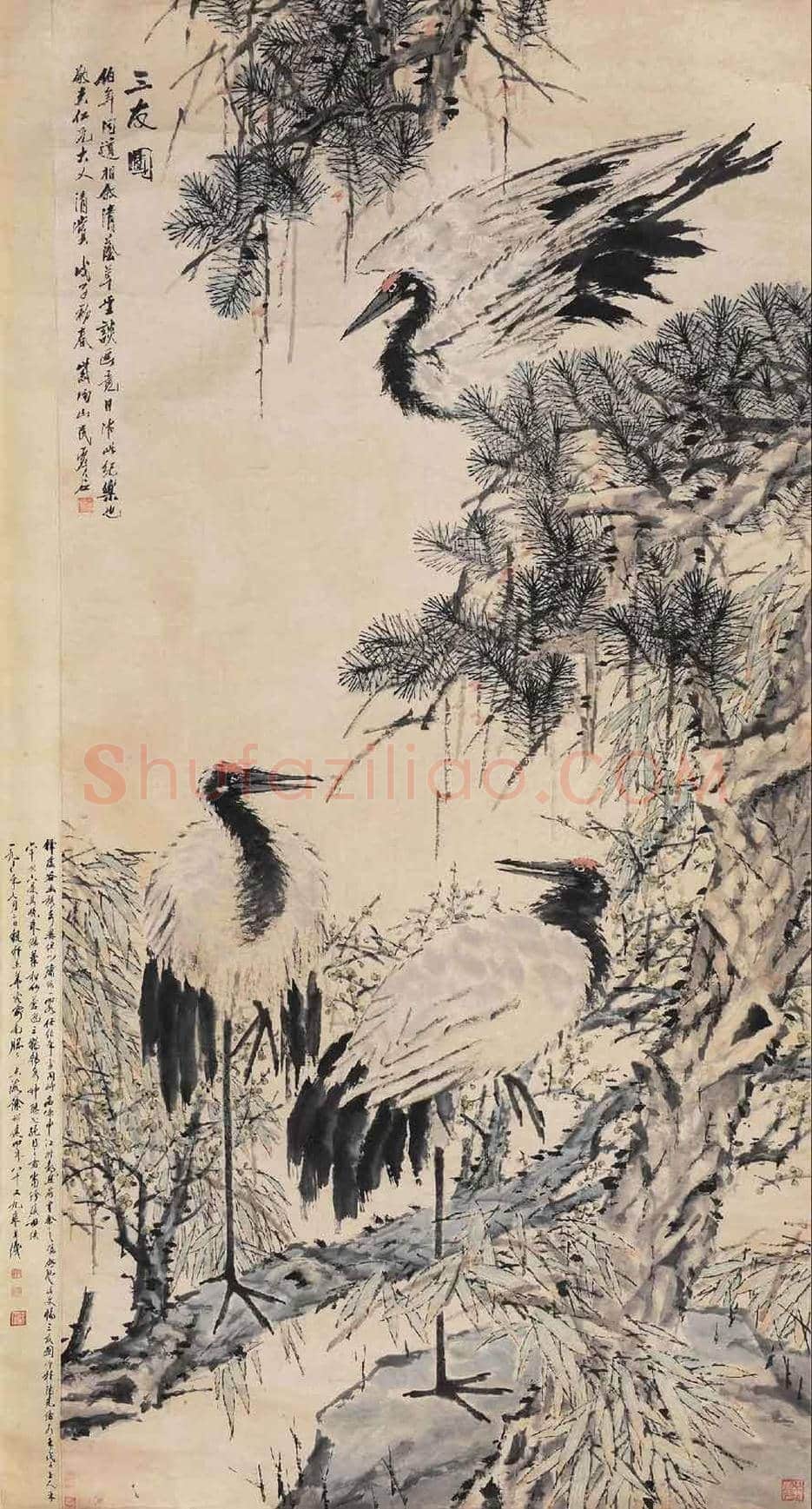 虚谷作品欣赏 | 书画科普