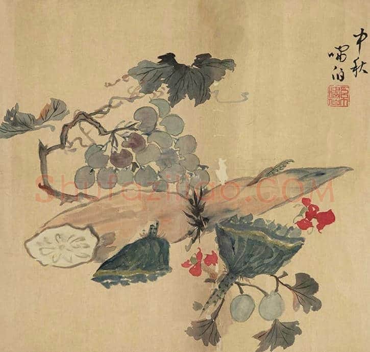 名家笔下的中秋，祝2018中秋节快乐 | 书画讲解