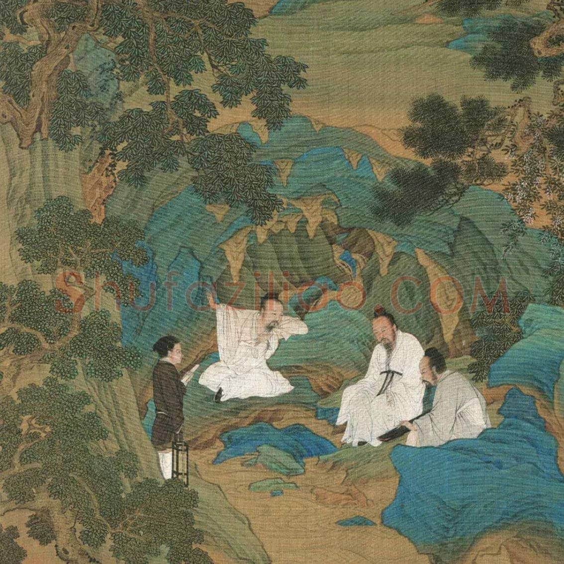 仇英·仙山与桃源 | 书画文摘