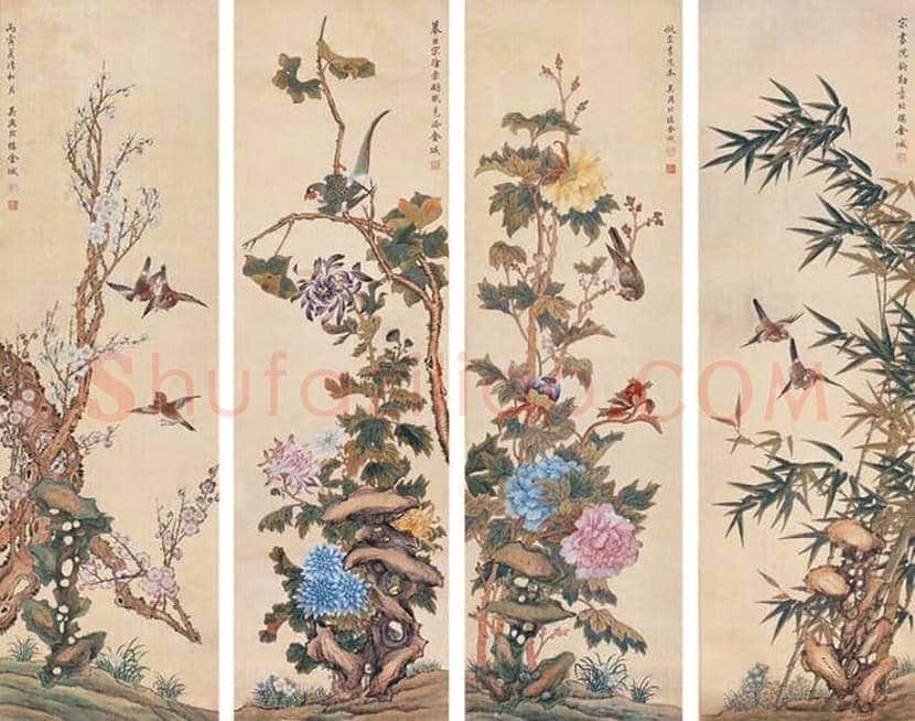 金城花鸟画作品欣赏 | 书画学堂