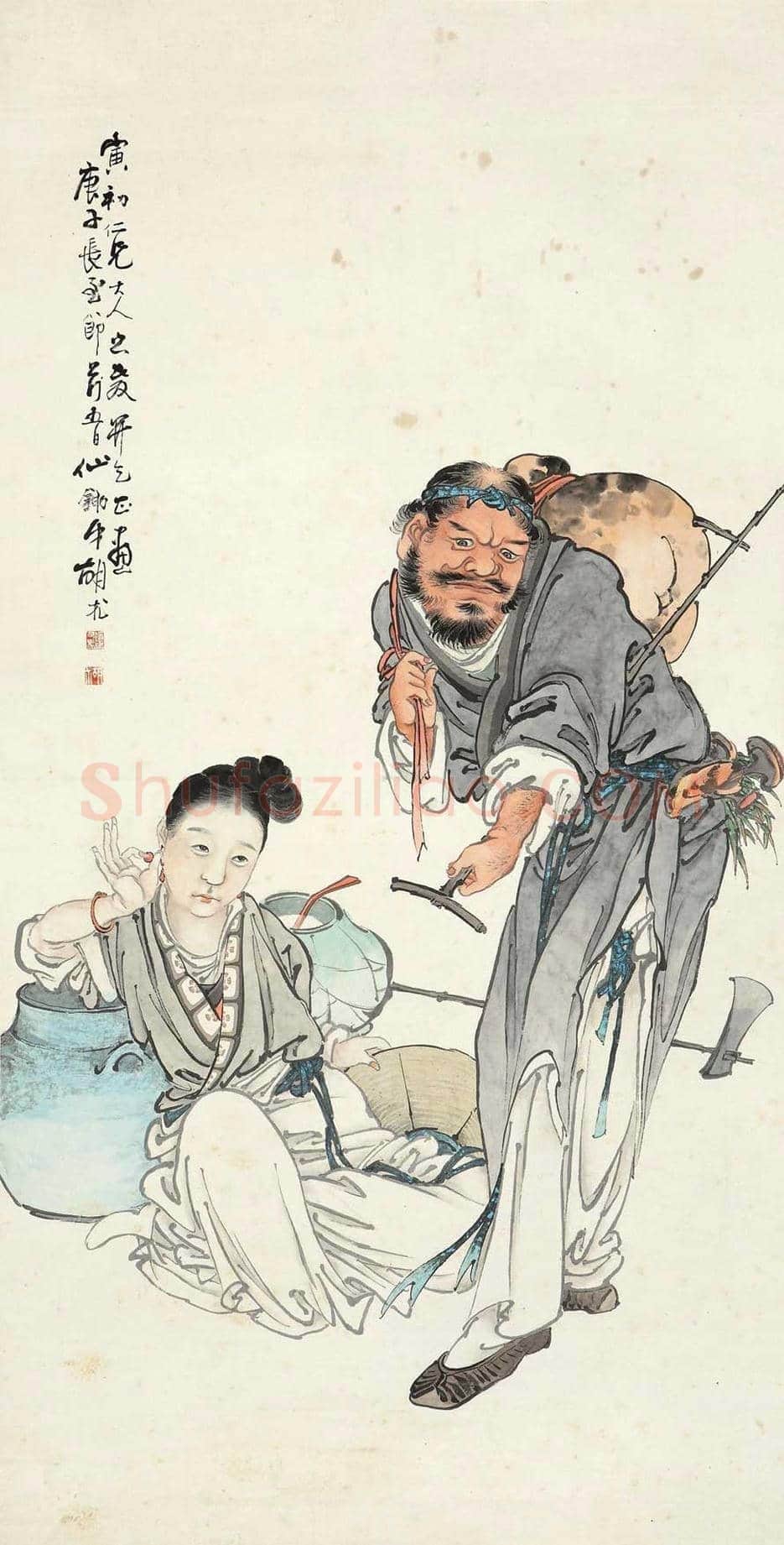 胡术作品欣赏 | 书画知识