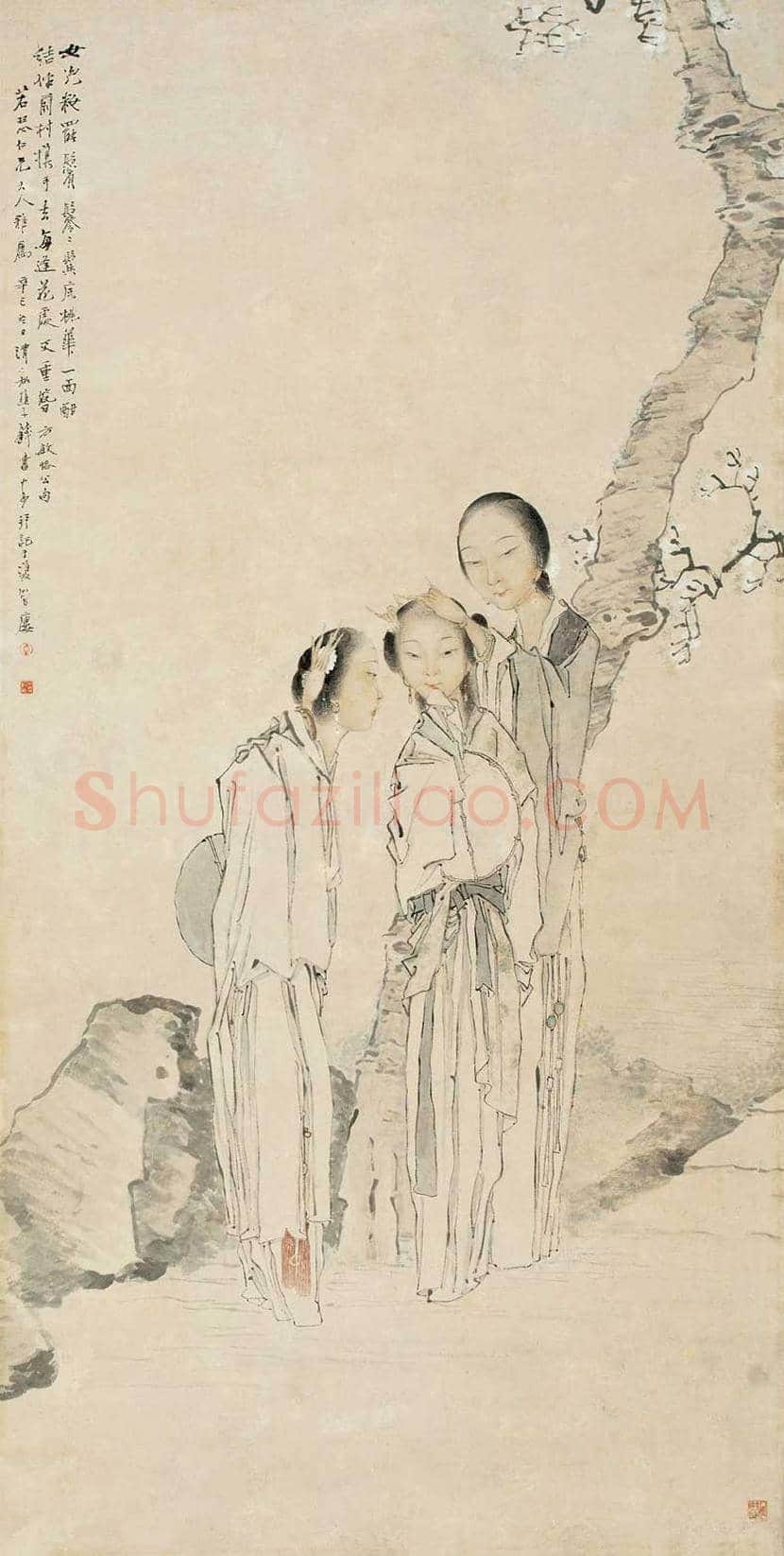 钱慧安作品欣赏 | 书画资料