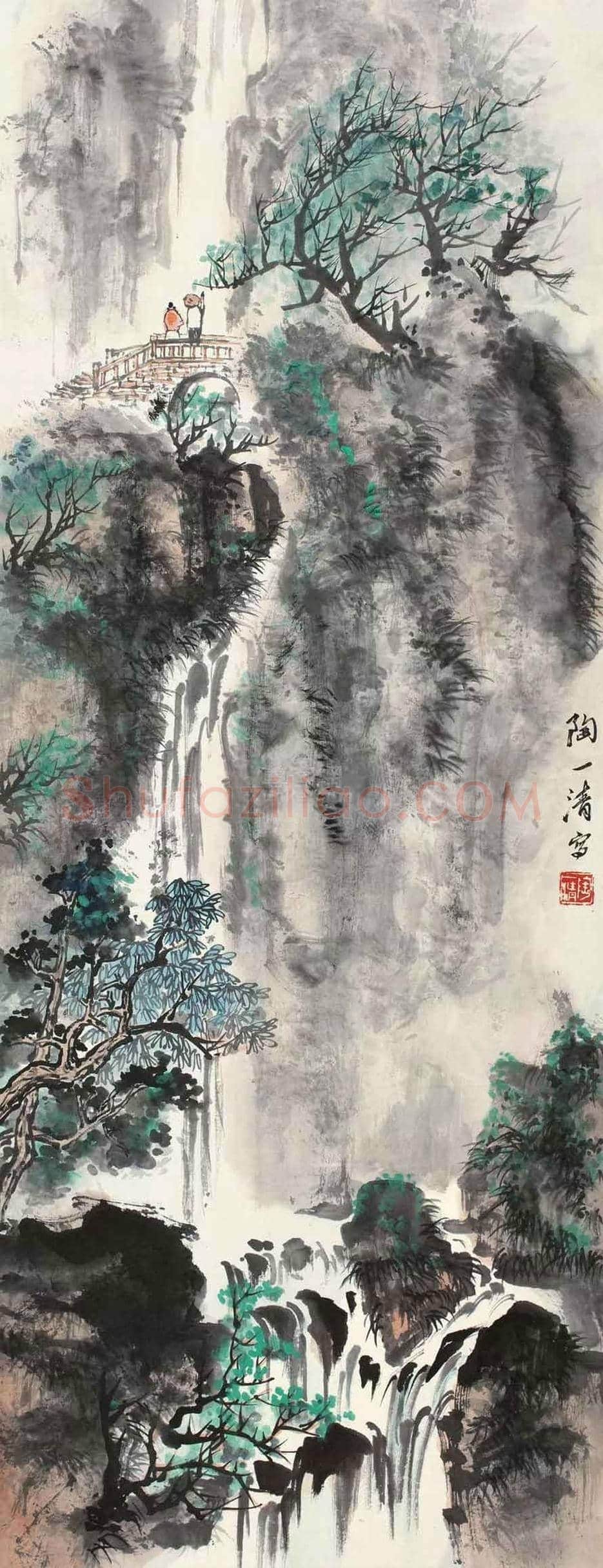 陶一清山水画作品欣赏 | 书画讲解