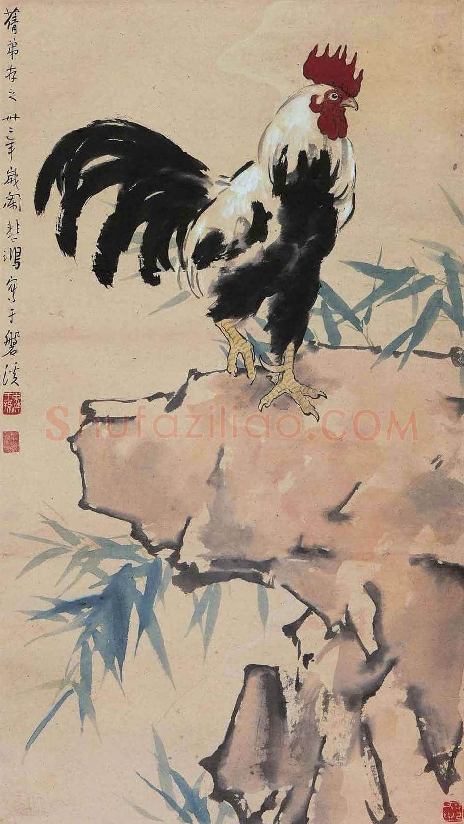 名家笔下的大吉图欣赏 | 书画资料