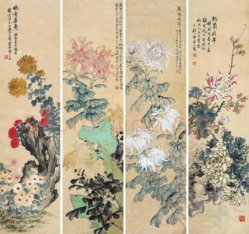 金梦石花鸟画欣赏 | 书画讲解