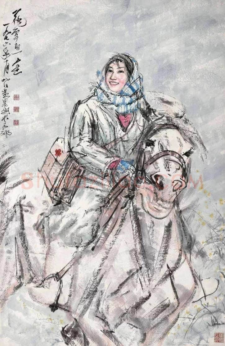黄胄高清作品欣赏,喜欢书画者不可错过! | 书画常识