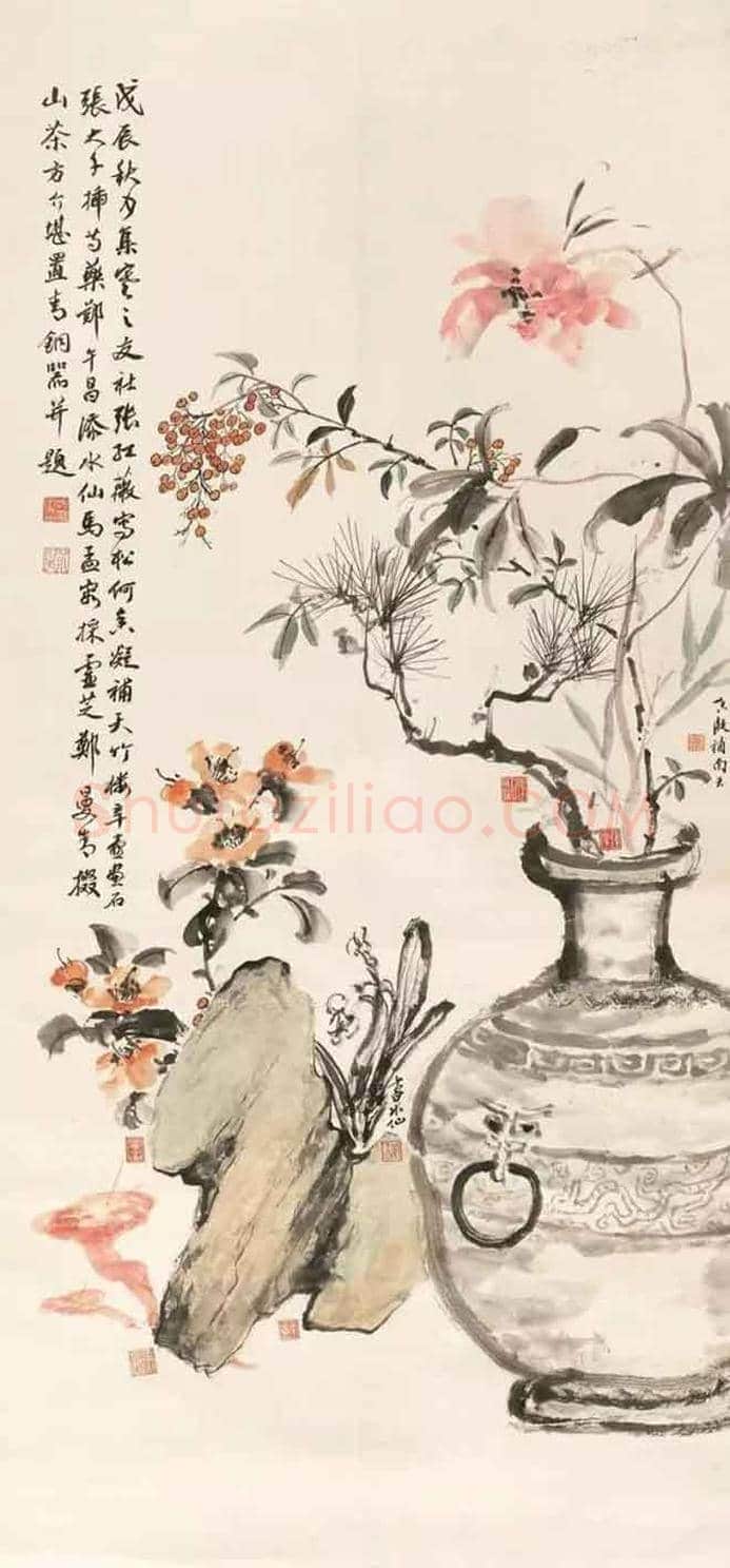 一代女杰何香凝作品欣赏 | 书画知识