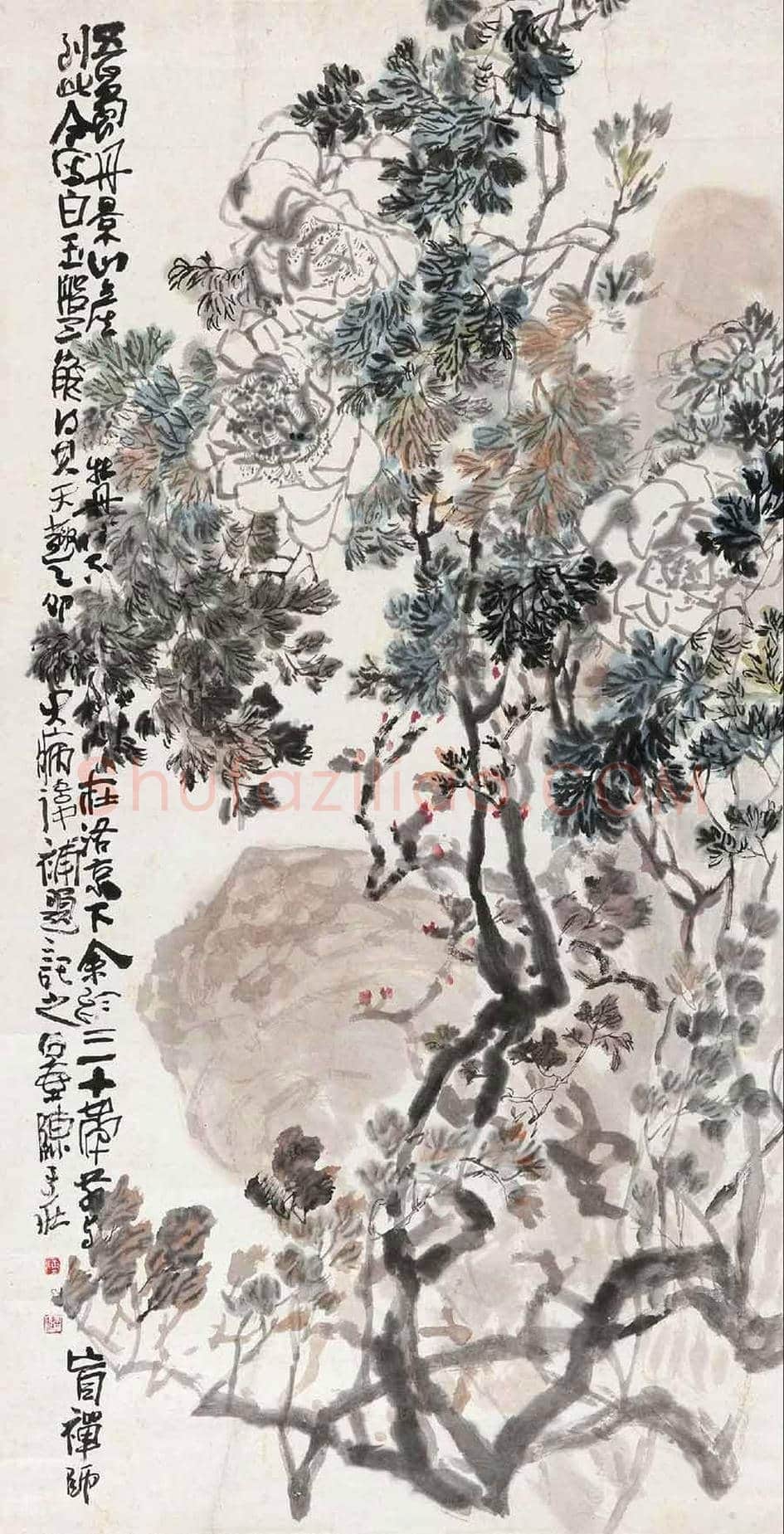 陈子庄作品拍卖价格，多少钱一平尺？ | 书画百科