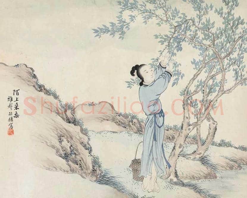 潘振镛人物画作品欣赏 | 书画知识
