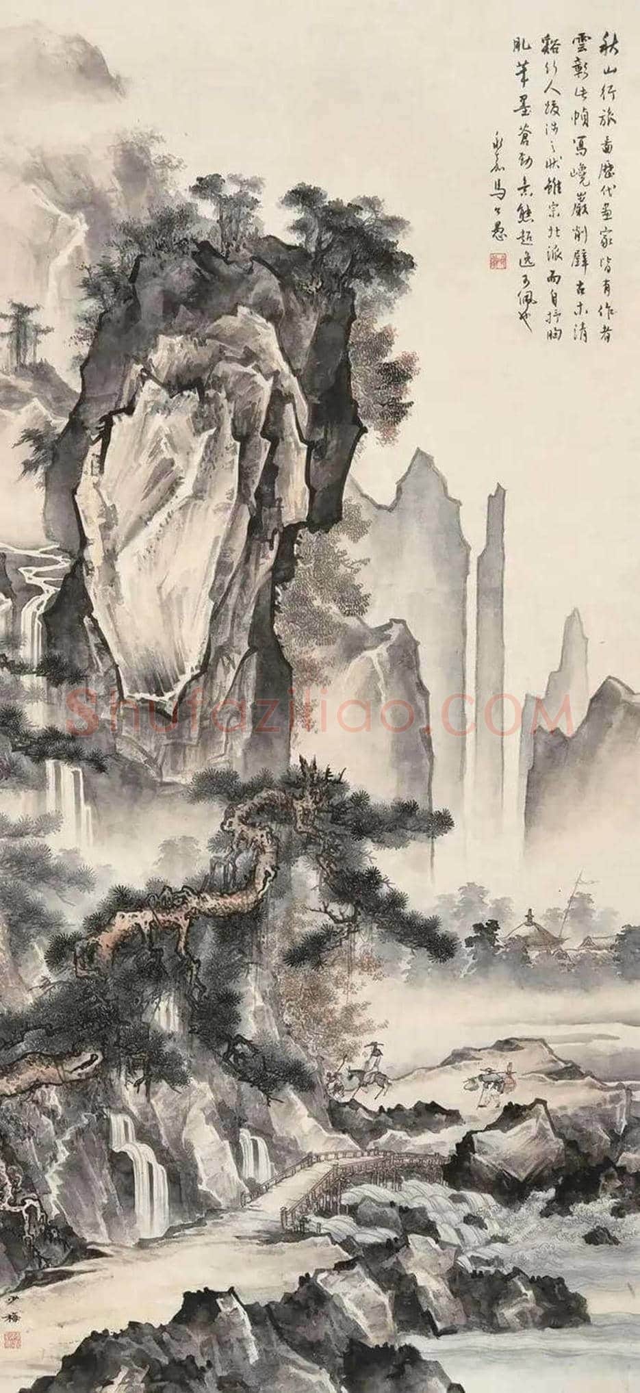 陈少梅先生的笔下四季，美到心醉！ | 书画知识