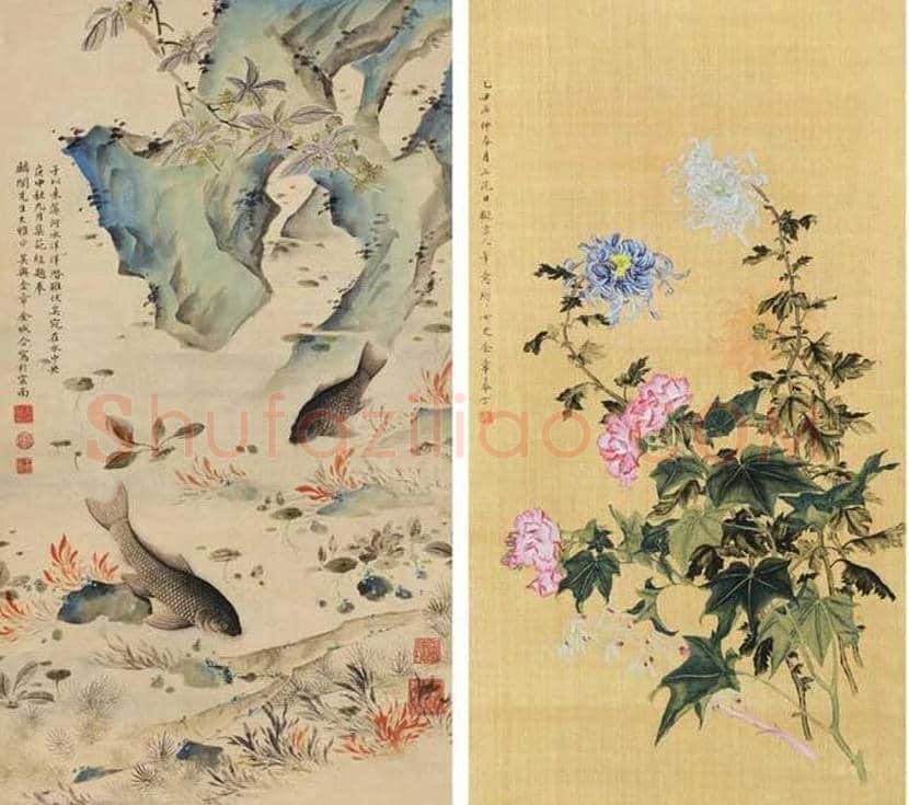 金章作品欣赏 | 书画讲解
