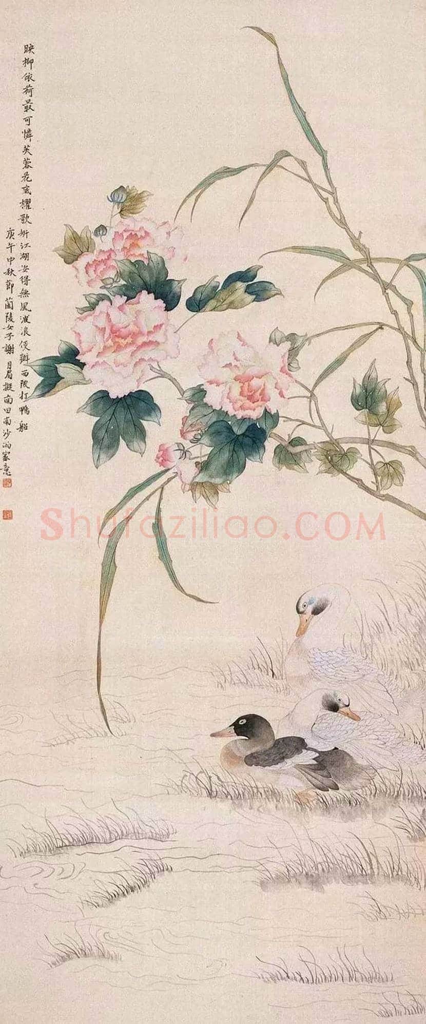 谢月眉作品欣赏 | 书画百科