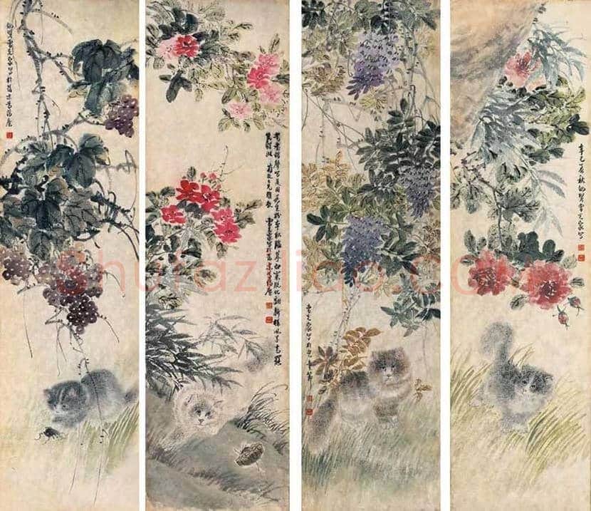 曹克家画猫作品欣赏 | 书画学堂