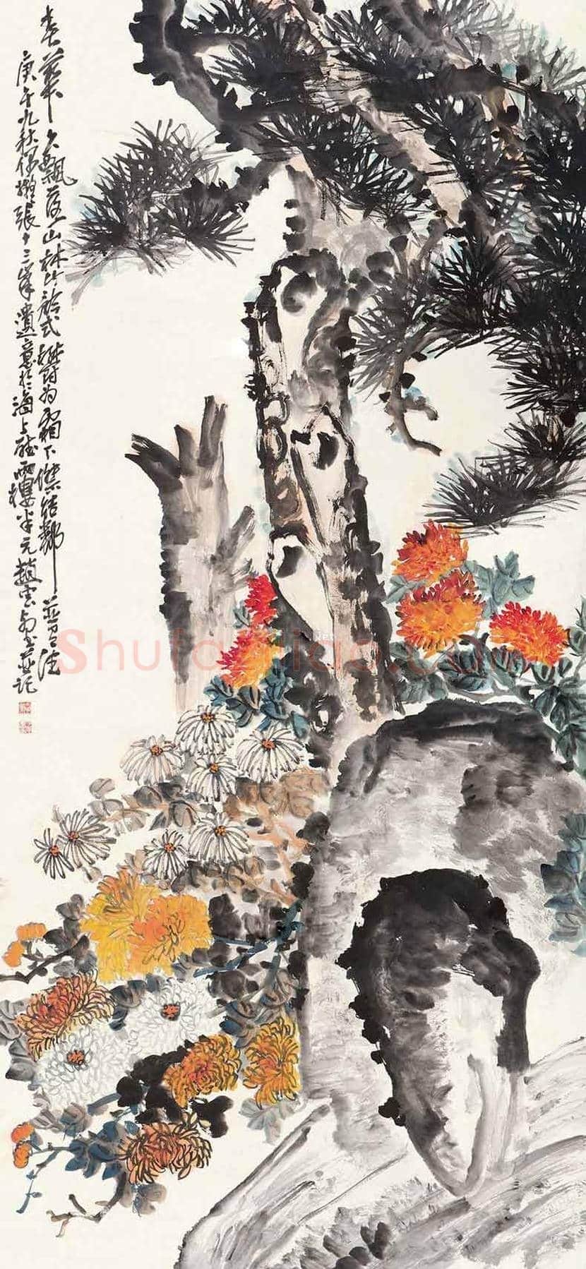 赵云壑花鸟画欣赏 | 书画资料