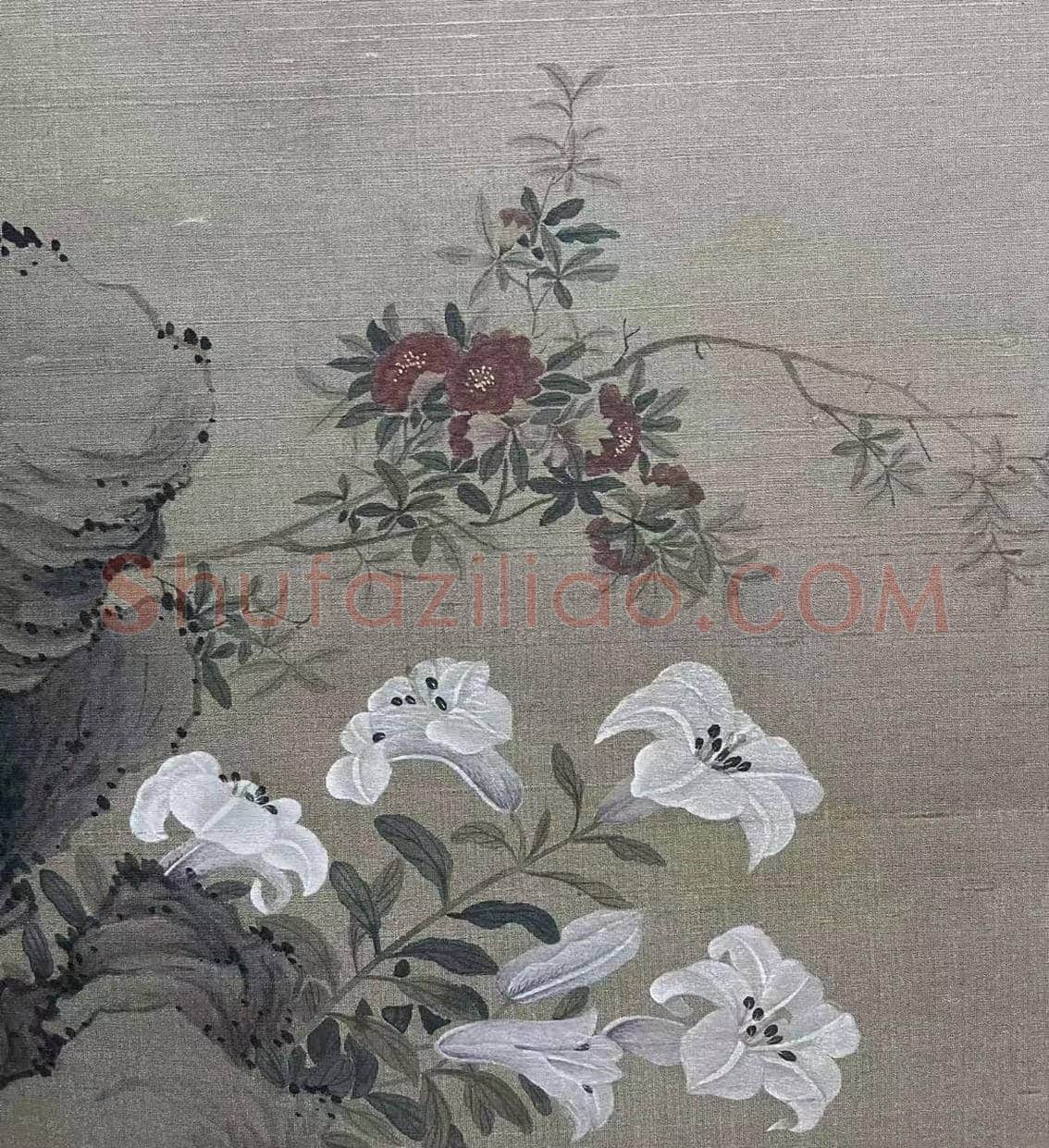 思接千载——清宫旧藏余省《榴下雄鸡图》 | 国画赏析