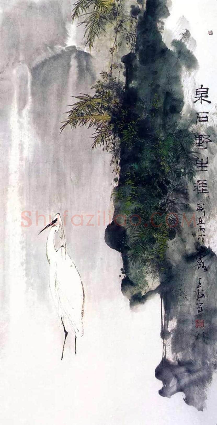秦天柱花鸟画作品欣赏 | 书画学堂